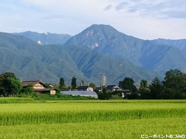 燕岳と有明山