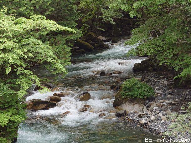 清流橋から望む烏川