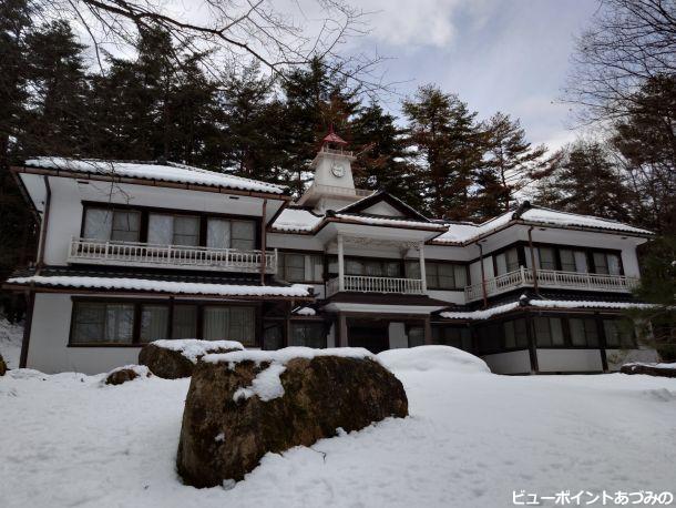 鐘の鳴る丘雪景色