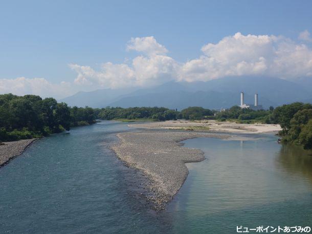 高瀬川と犀川