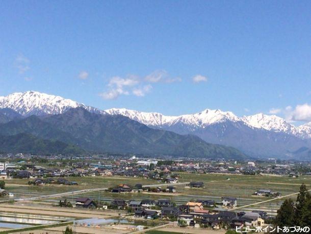 安曇野の風景