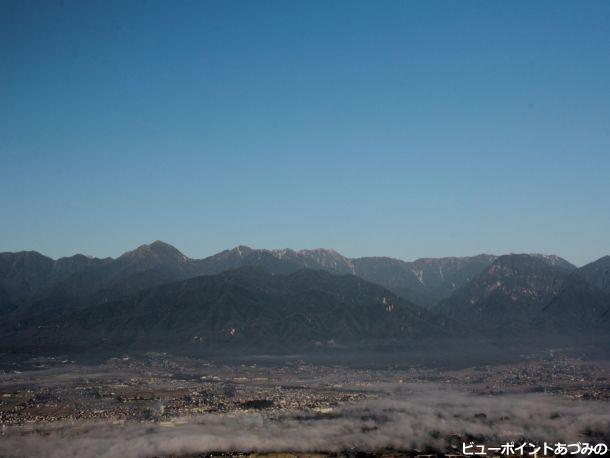 安曇野の朝　