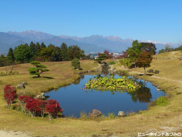 初冠雪の後立山連峰