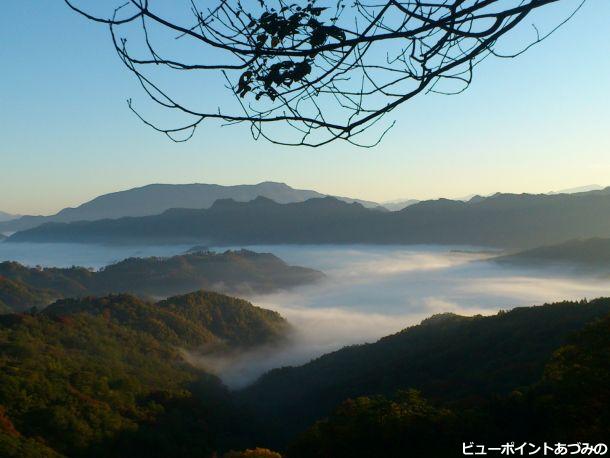 犀川の雲海