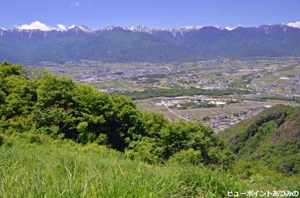 長峰山から