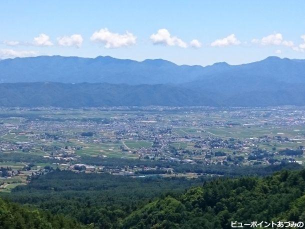 浅川山中腹からの眺め