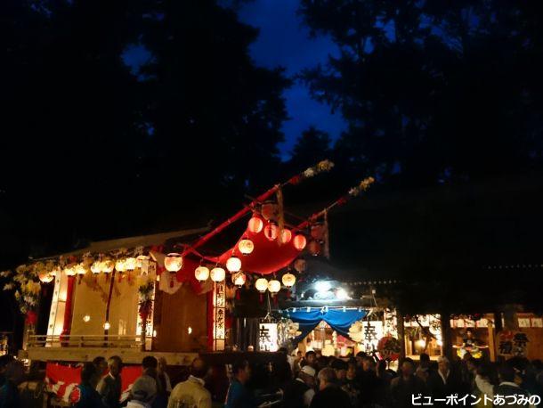日吉神社宵祭り