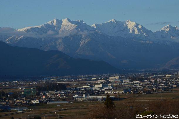 鹿島槍ヶ岳と爺ヶ岳