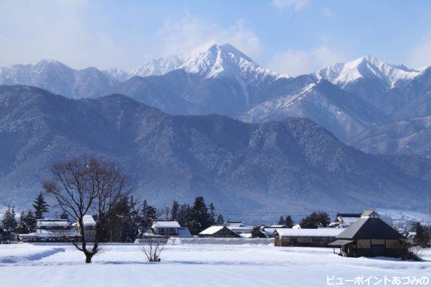 雄峰・常念岳