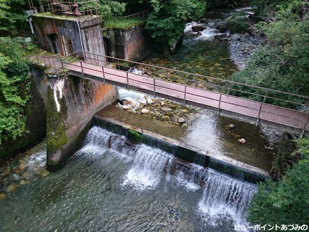 烏川の取水堰