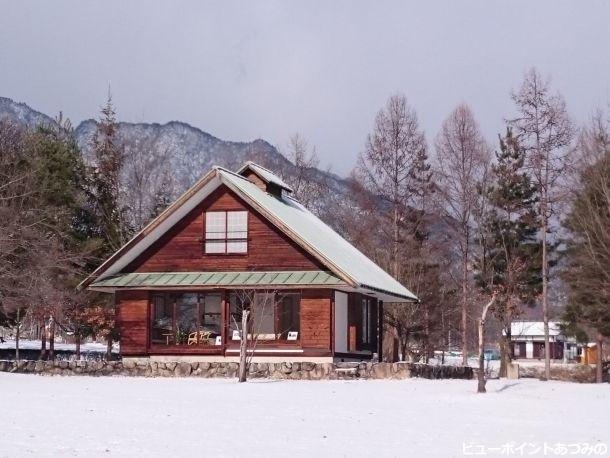 ちひろ山荘の雪景色