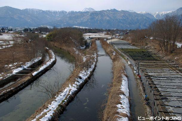 水清き安曇野