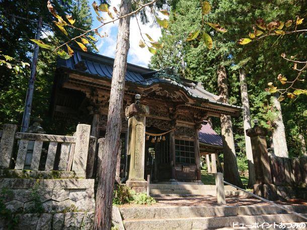 有明山神社裕明門