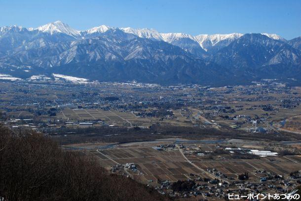 陽光の安曇野