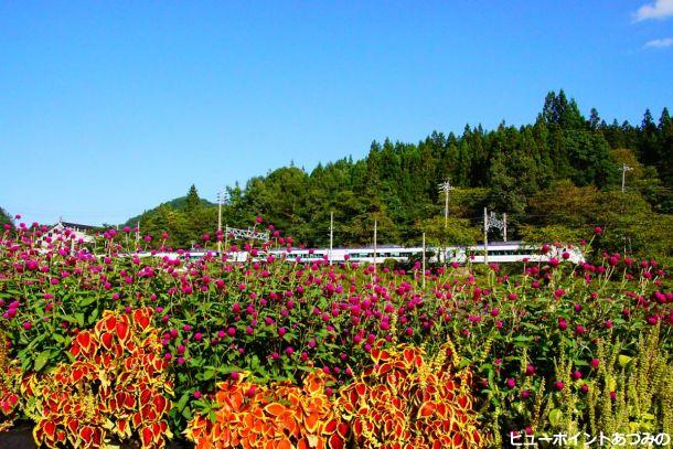 大糸線のある風景