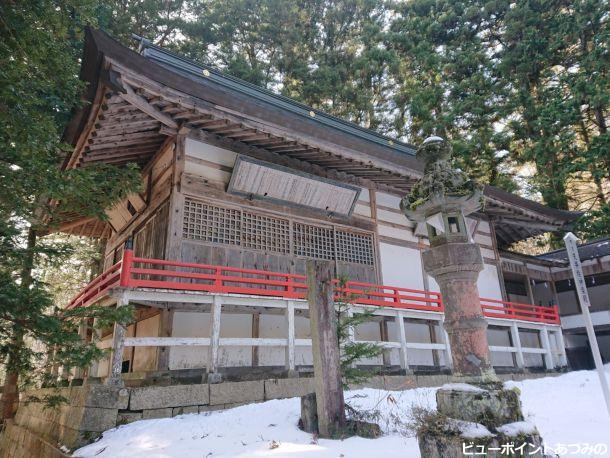 有明山神社神楽殿