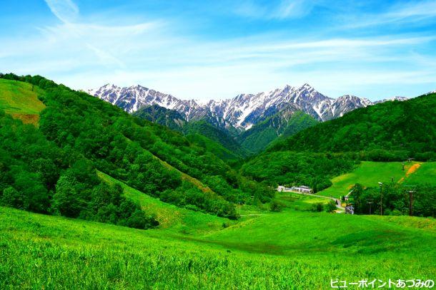 爺ヶ岳と鹿島槍ヶ岳