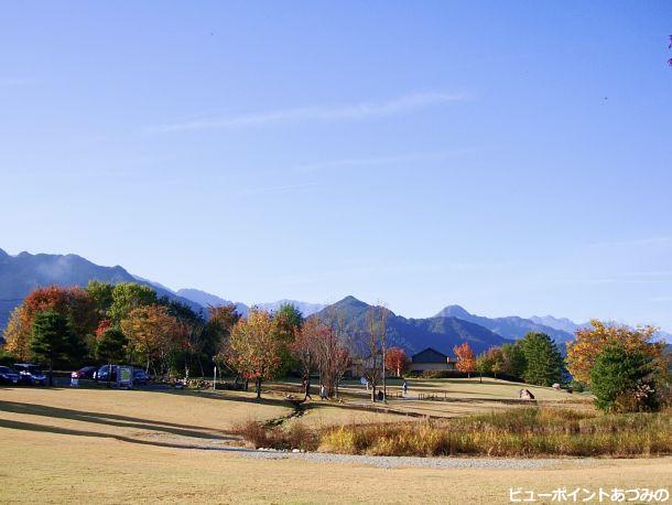 安曇野ちひろ公園の秋