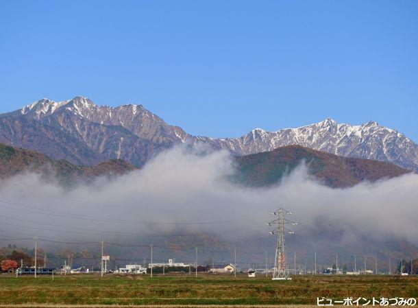 大町〝四段”紅葉