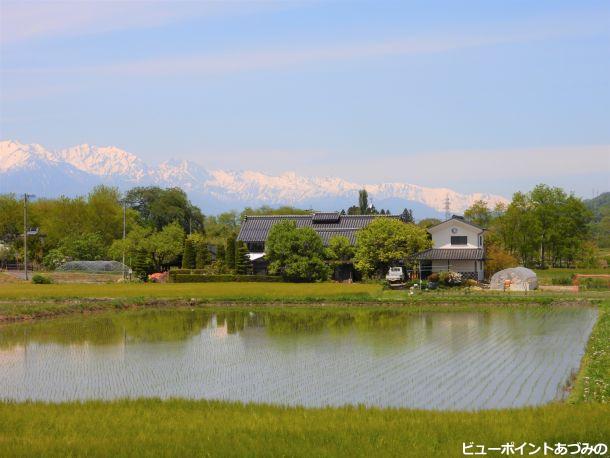 安曇野の民家