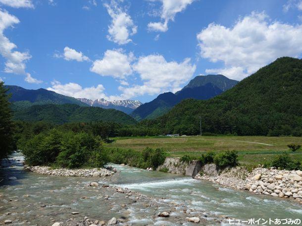 大天井岳と有明山