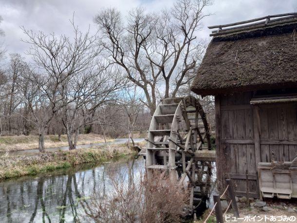 蓼川の水車小屋