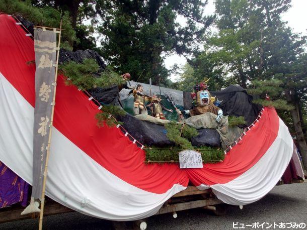 穂高神社の御船