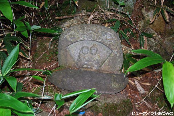 燕岳の道祖神