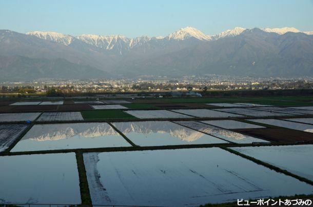 安曇野水鏡