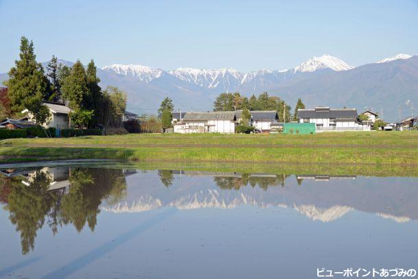 安曇野水鏡