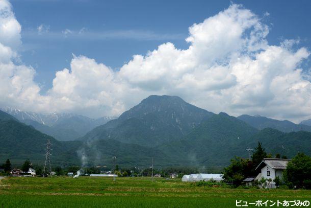 有明山の存在感